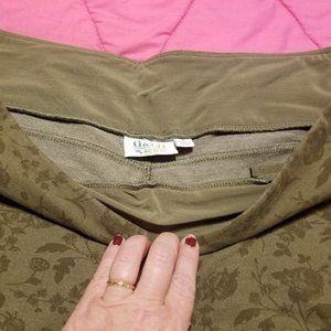 D & Co Active Pants - XL - Olive Green